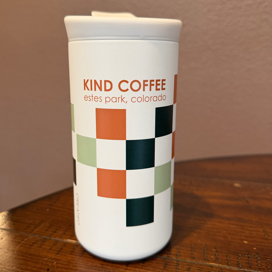 Checkered 12oz. Travel Mug – KIND COFFEE
