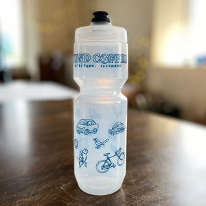 Kind Coffee Specialized Purist 26 oz. bottle in teal